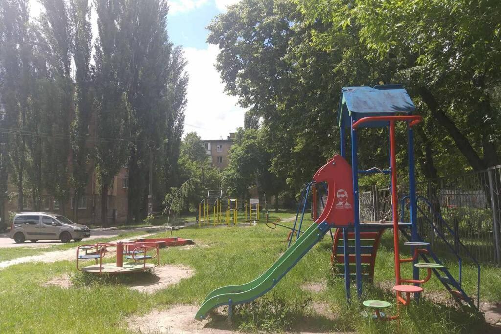 Однокомнатная Квартира С Евро Ремонтом,В Тихом Дворике. Kiev Exterior foto